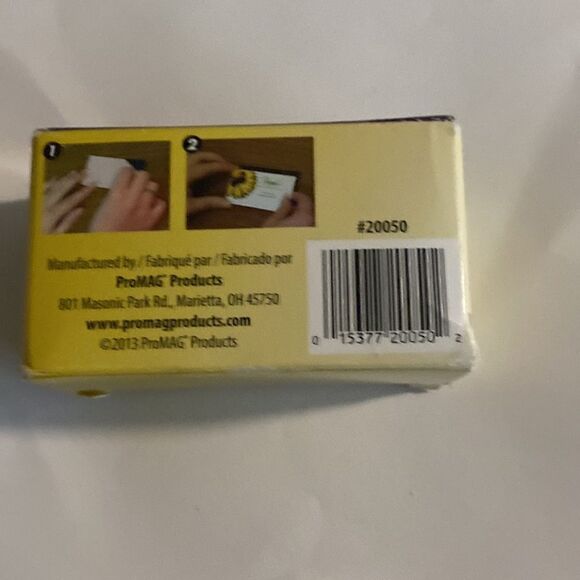 Pro mag magnet business cards 50 pieces new - Picture 3 of 4